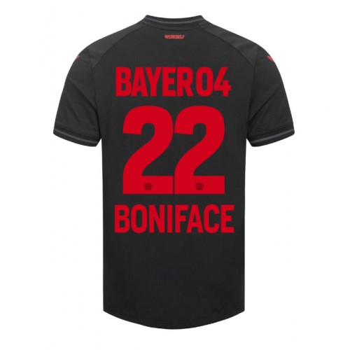 Bayer Leverkusen Victor Boniface #22 Domaci Dres 2023-24 Kratak Rukav